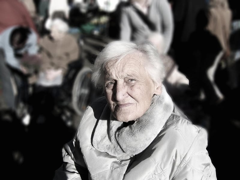 Senior Elderly Lady Woman Female